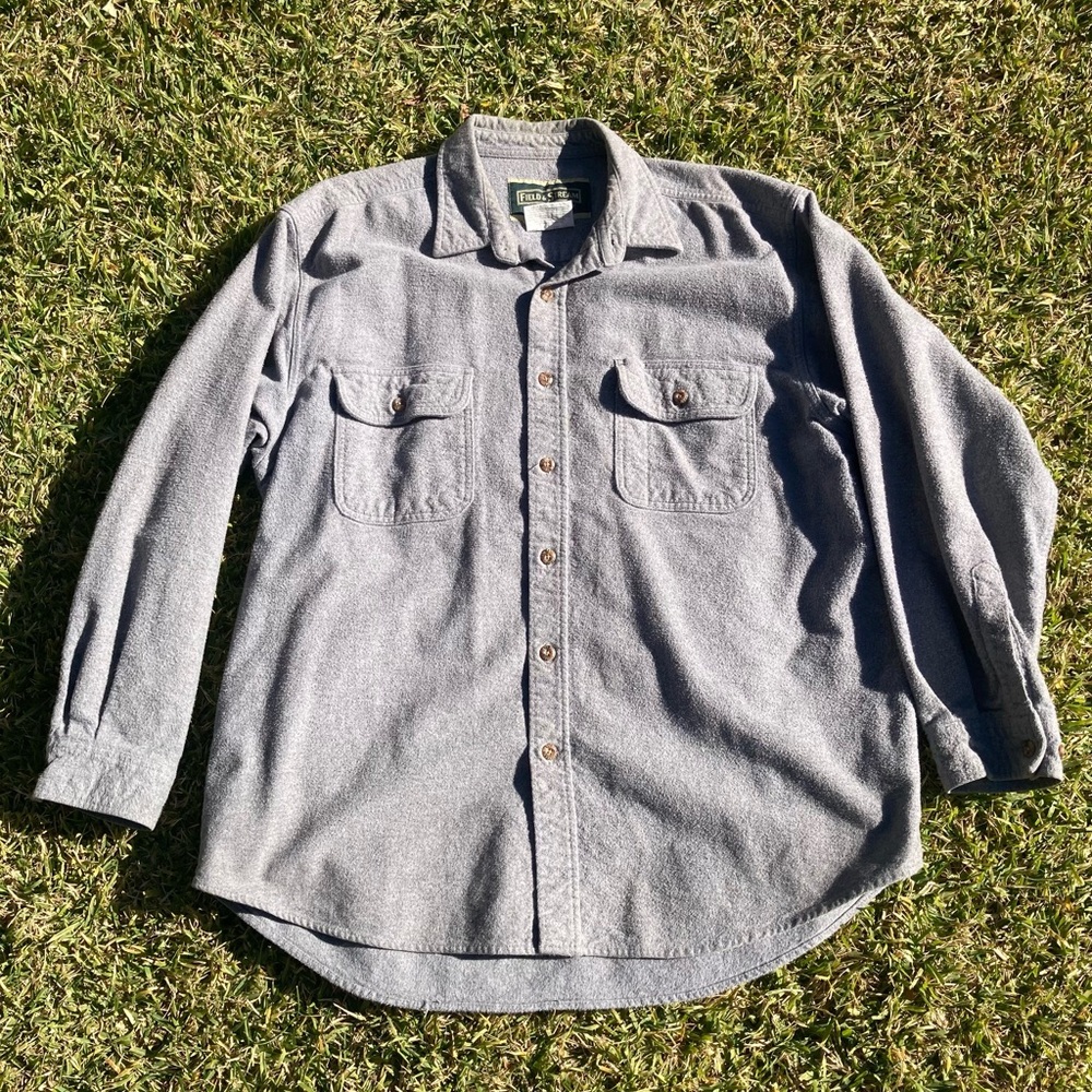 Field & Stream Heather Gray Shirt